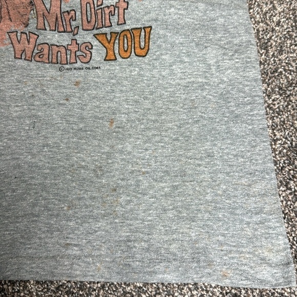 Vintage Royale Promotions Mr. Dirt Wants You 1973 Tshirt Size Small - Picture 11 of 12